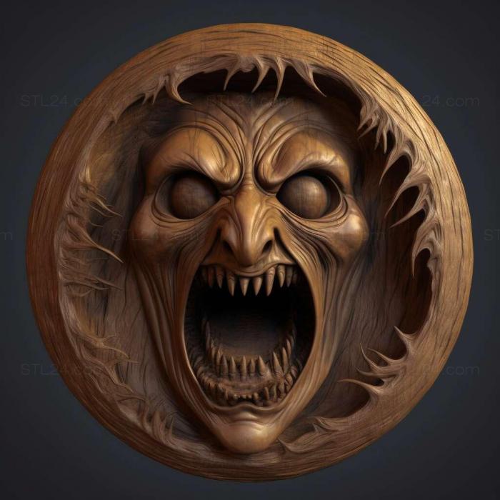 Games (dark scary 3, GAMES_13595) 3D models for cnc